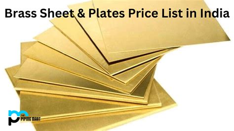 brass sheet metal work|brass sheet price per kg.